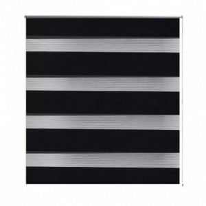 Zebra roló 80 x 150 cm Fekete
