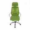 Irodai szék, zöld|fehér, TAXIS