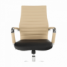 Irodai szék, bézs|fekete, DRUGI TYP 1