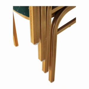 Rákásolható szék,  zöld|zöld festés, ZINA 3 NEW