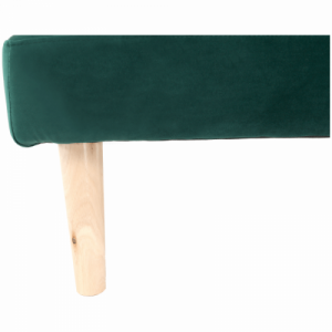 Kanapé széthúzhatós,  smaragd|tölgy, ALIDA