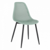 Étkező szék, zöld|fekete, TEGRA TYP 2