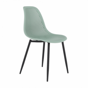 Étkező szék, zöld|fekete, TEGRA TYP 2