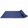 Kék önfelfújós matrac 190 x 130 x 5 cm kétszemélyes