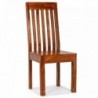 6 db modern stílusú tömör fa szék paliszander felülettel