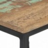 Tömör újrahasznosított fa tálalóasztal 110 x 35 x 75 cm