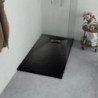 Fekete SMC zuhanytálca 90 x 90 cm