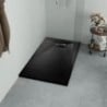 Fekete SMC zuhanytálca 100 x 80 cm