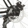 21 sebességes fekete mountain bike 29 hüvelykes kerékkel 53 cm