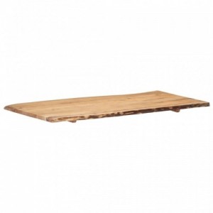 Tömör akácfa asztallap 118 x (50-60) x 2,5 cm