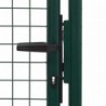 Zöld acél kerítéskapu 100 x 125 cm
