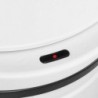 Fehér automata érzékelős szénacél szemeteskuka 80 L