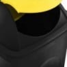 Fekete és sárga szemeteskuka lengőfedéllel 60 L