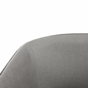 Irodai szék, szürkésbarna anyag|fém, LENER