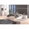 Ágyneműtartós ágy, ágyráccsal 200x160cm fehér