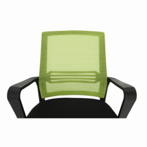 Irodai szék, háló zöld|fekete anyag, APOLO