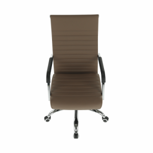 Irodai szék, textilbőr|fém, taupe|króm, FARAN