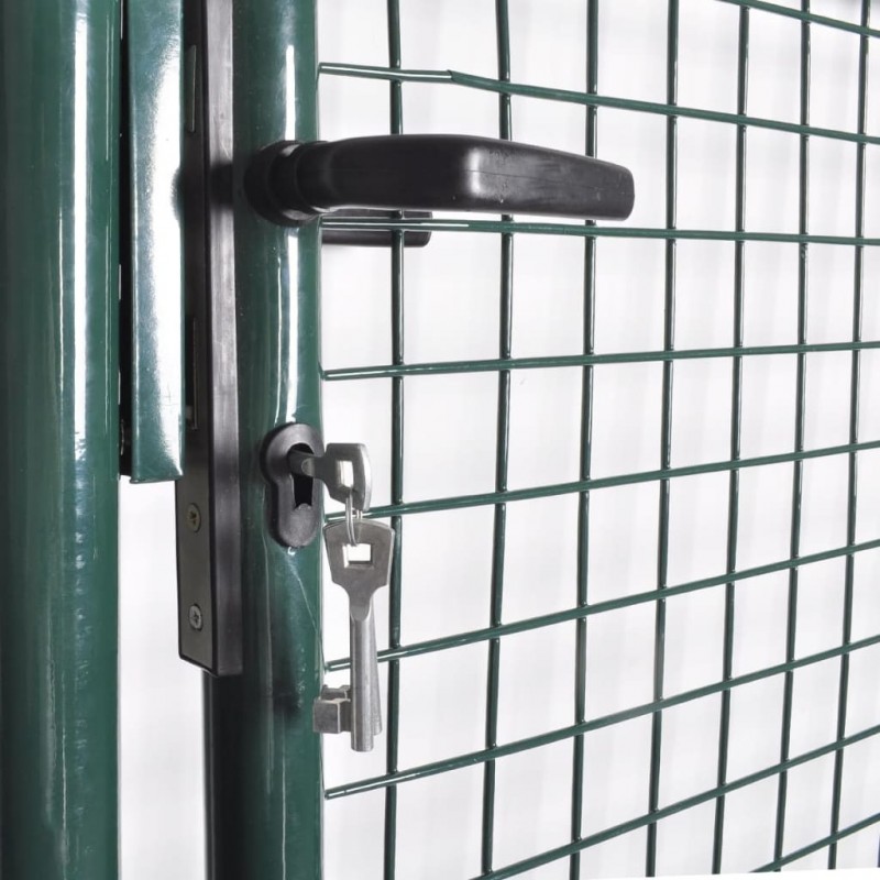 Kerti hálós kapu kerítés ajtó fali rács 85,5 x 75 cm | 100 x 125 cm