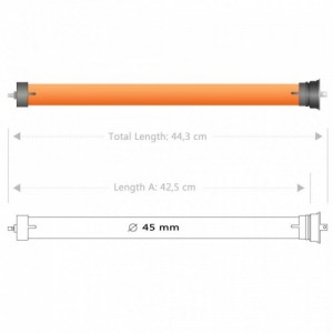 2 db csőmotor 20 Nm