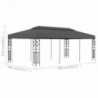 Antracitszürke pavilon 3 x 6 m