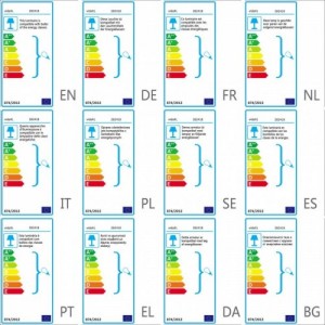 Fekete-arany állólámpa 200 cm 5 db E14 típusú foglalattal