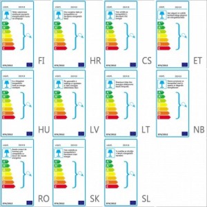 Fekete-arany állólámpa 200 cm 5 db E14 típusú foglalattal