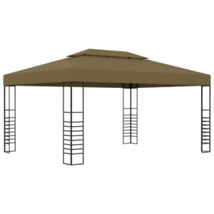 Tópszínű pavilon 3 x 4 m 180 g|m²