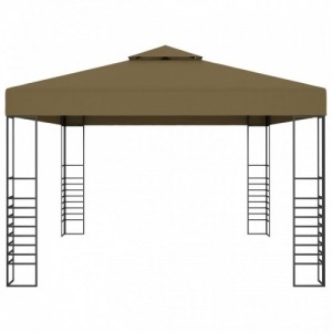 Tópszínű pavilon 3 x 4 m 180 g|m²