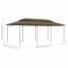 V 600 x 298 x 270 cm 180 g|m²