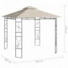 Krémszínű pavilon 3 x 3 x 2,7 m 160 g|m²