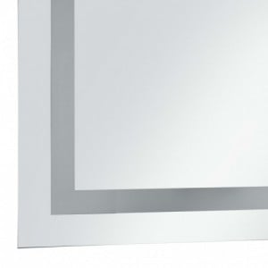 LED-es fürdőszobai tükör érintésérzékelővel 60 x 80 cm