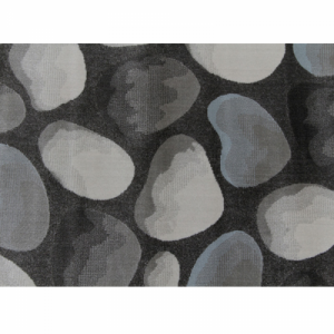Szőnyeg, barna|szürke|kő minta, 133x190, MENGA