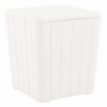 Kerti tároló doboz|kisasztal, fehér, IBLIS