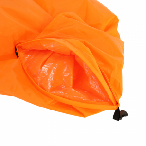 Felfújható babzsák|lazy bag, narancssárga, LEBAG