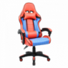 Irodai|gamer szék, kék|piros, SPIDEX
