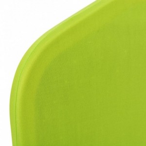 VidaXL 6 db nyújtható szék huzat zöld
