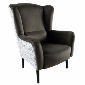 Design fotel, Velvet anyag barna|minta Terra, BELEK