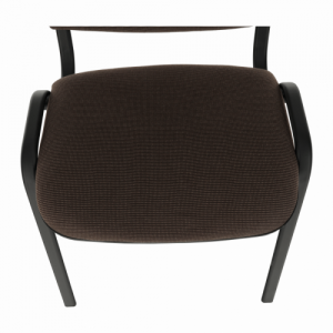 Irodai szék, barna, ISO NEW C24