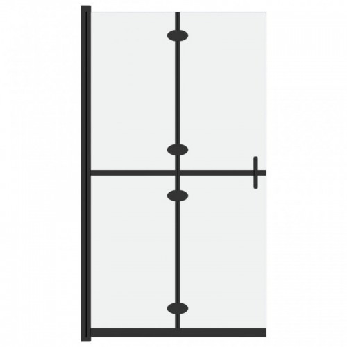 ESG tejüveg összecsukható zuhanyfal 70 x 190 cm