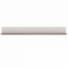 Polc, fehér - extra magas fényű HG|trufla sonoma tölgy, LYNATET 60