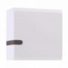 Fali szekrény, fehér extra magas fényű HG|trufla sonoma tölgy, LYNATET  65