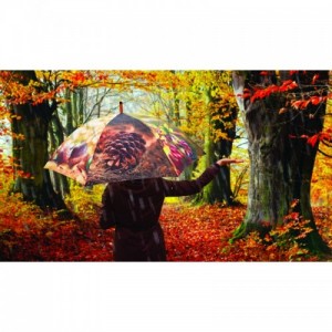 Esernyő, őszi hangulat