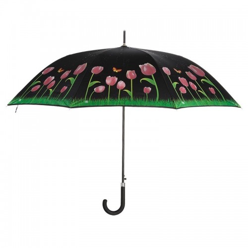Esőre színváltós tulipános esernyő