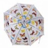 Pillangó mintás átlátszó esernyő
