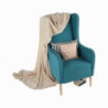 Kényelmes fotel, türkíz|bükk, BREDLY