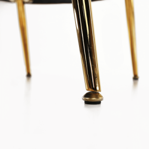 Fotel Art-deco stílusban, rózsaszín Velvet anyag|gold króm-arany, NOBLIN