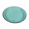 Kerámia lapos tányér, pasztellkék 22 cm