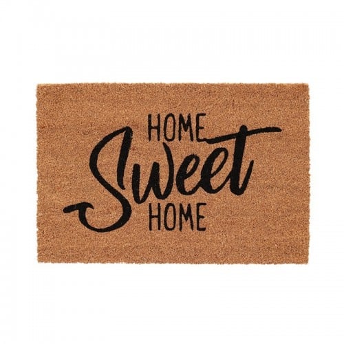 Home sweet home feliratos kókuszrost lábtörlő, 60x40 cm