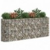 Horganyzott vas gabion magaságyás 260x50x100 cm