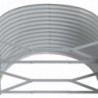 Antracitszürke porszórt acél kerti magaságyás 507x100x68 cm